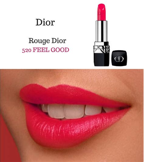 rouge dior 520 rosee|christian Dior red color.